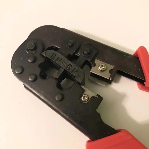 Wire Cutter Dual Module Crimping Tool  8P 6P Hand Tool - Picture 5 of 11